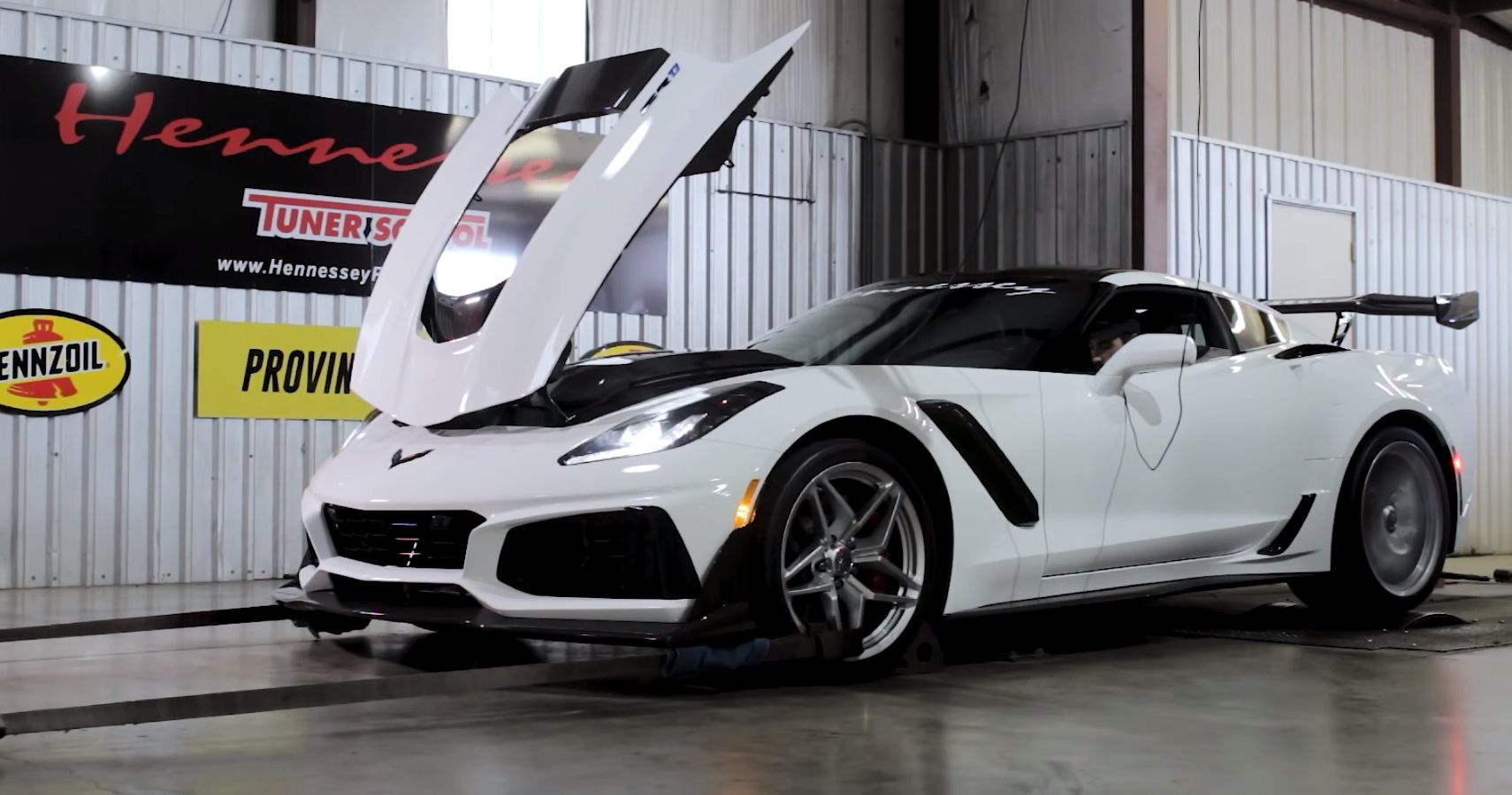 Watch Hennessey Dyno Test The Insanely Powerful Corvette ZR1