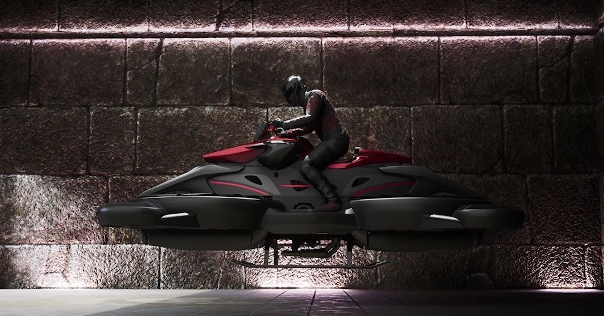 Check Out The Worlds First Flying Bike The Xturismo Hoverbike