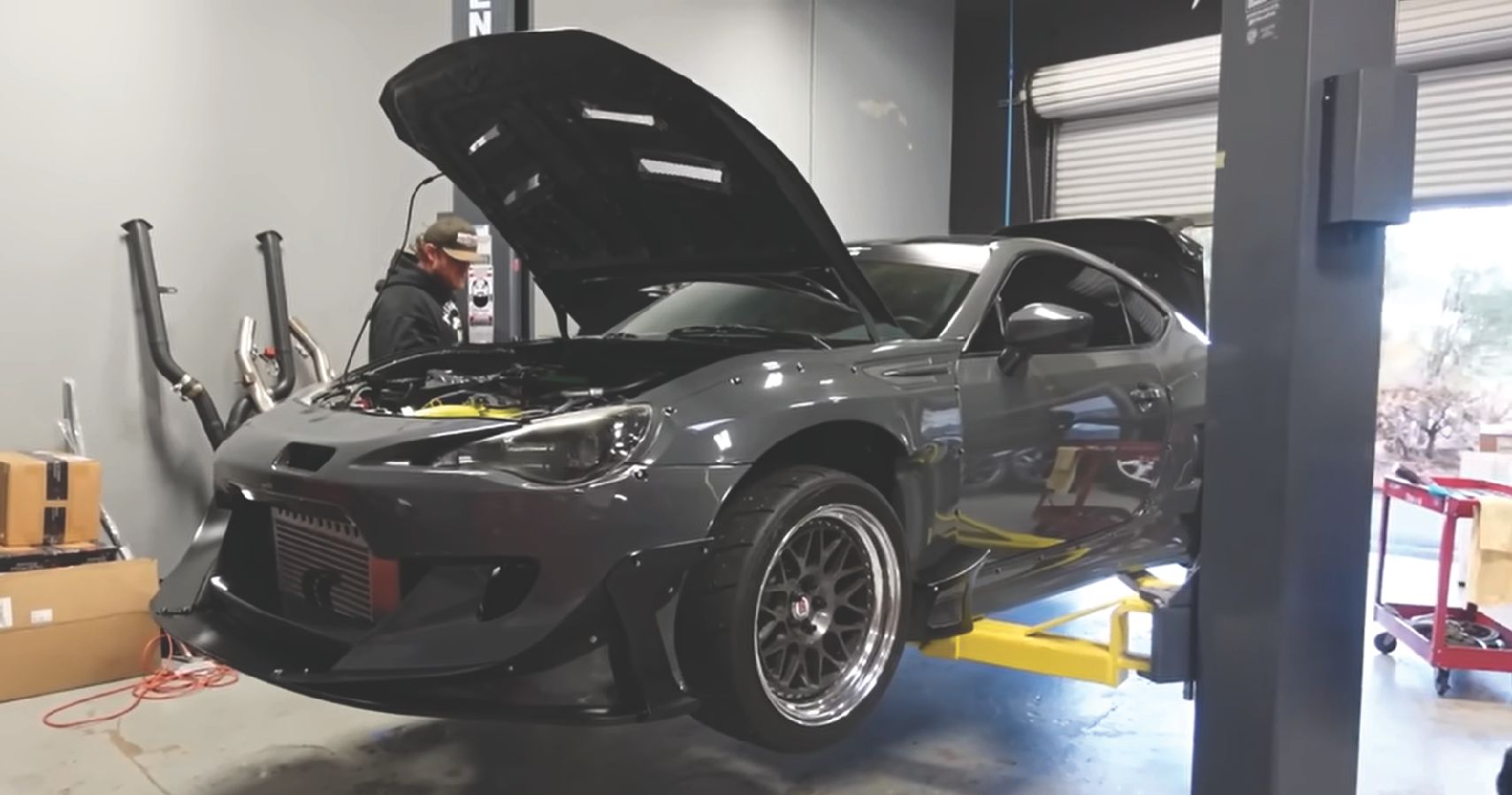 Watch Tj Hunt Give His Custom Subaru Brz A Much Needed Upgrade