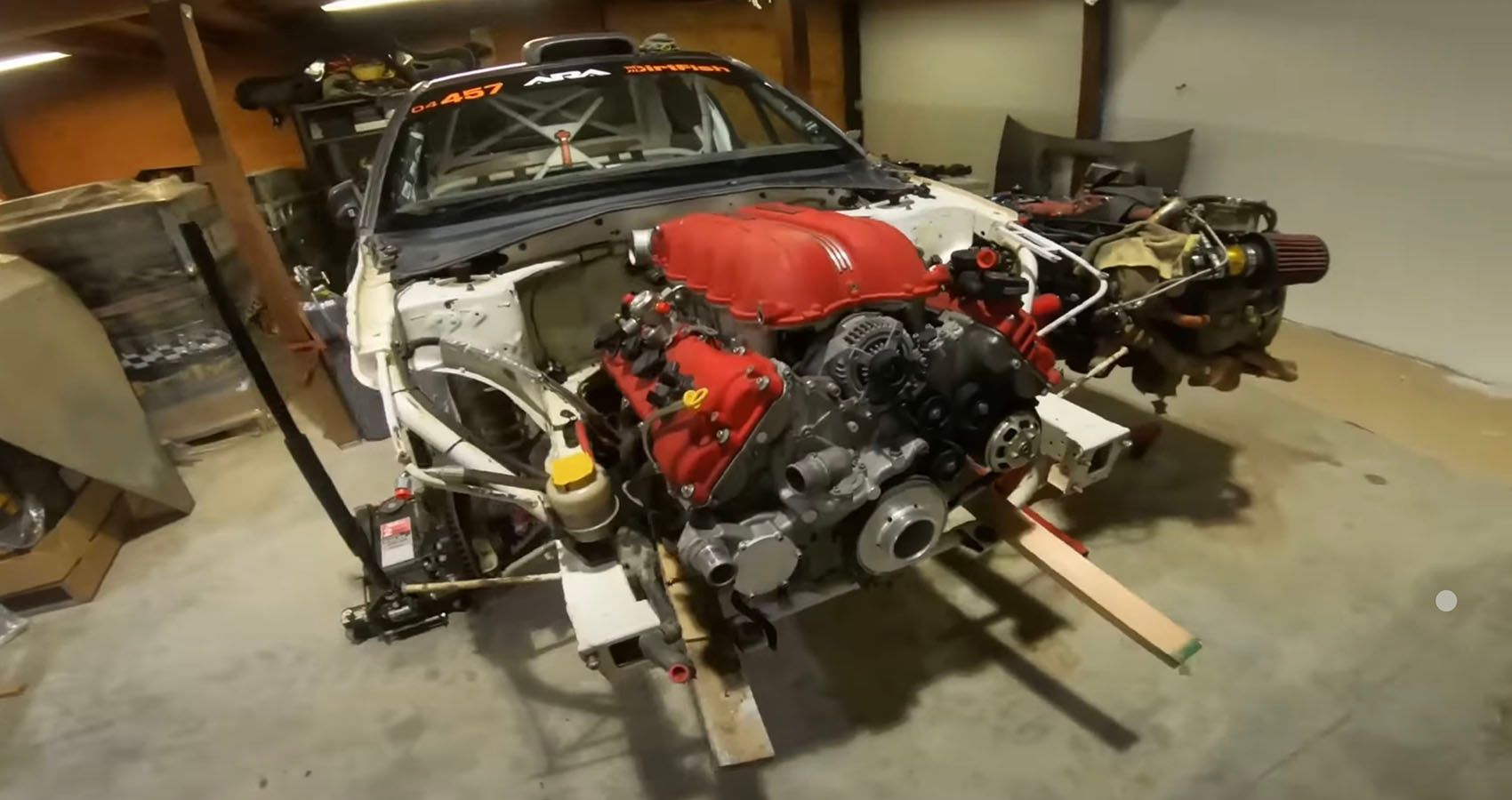 This Crazy Subaru WRX STI Rally Car Packs A Surprising Engine