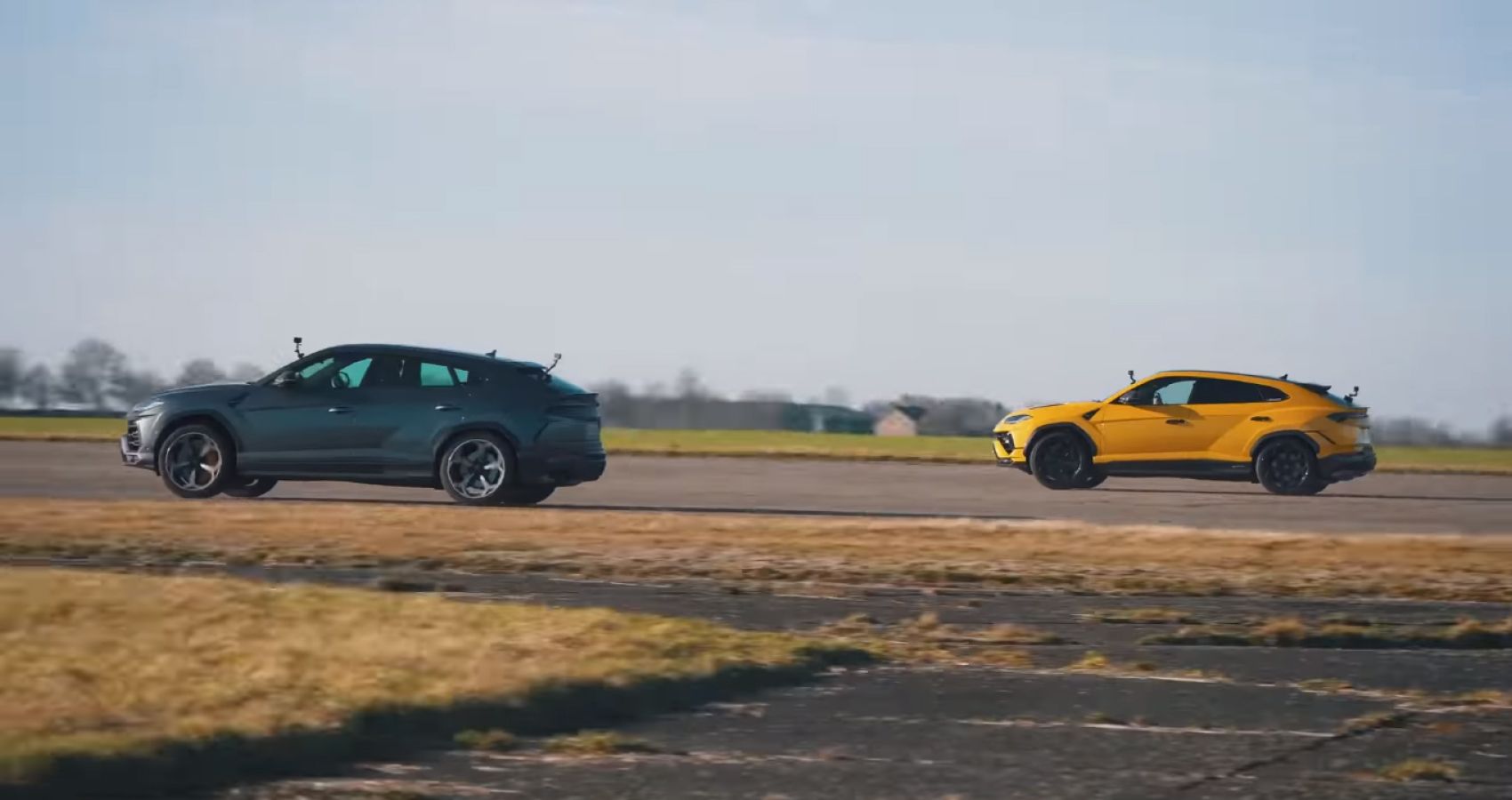 Watch How A Lamborghini Urus Defeat A More Powerful Performante In A