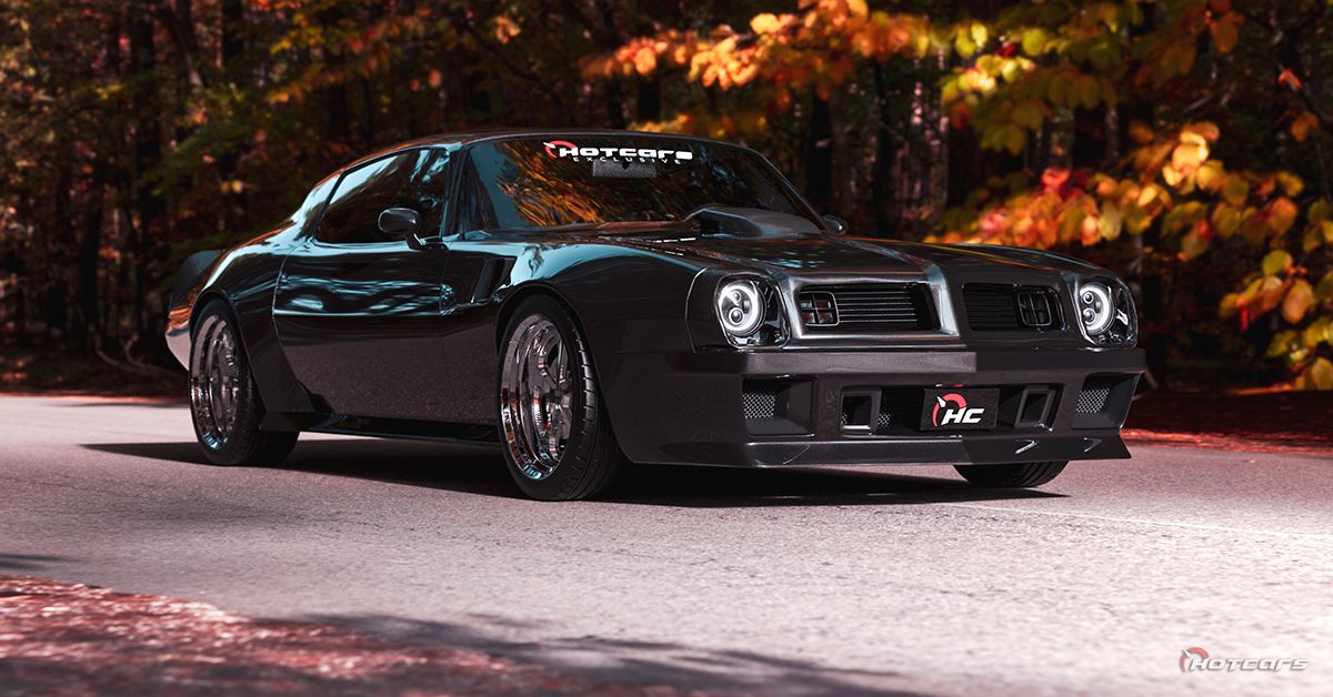 This Trans Am Super Duty Restomod Render Revives A Powerful S Pontiac