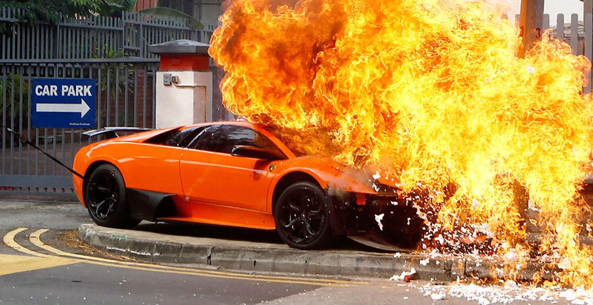 20 Cars With The Highest Chances Of Catching On Fire!