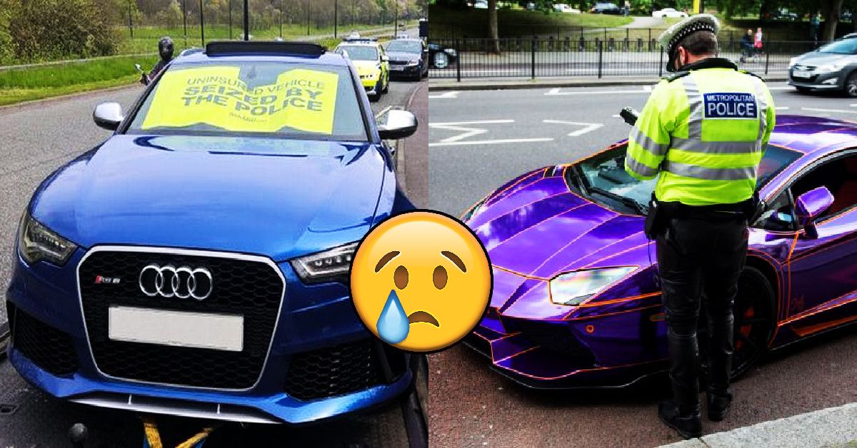 16 Pictures Of Expensive Cars That Were Seized By Police
