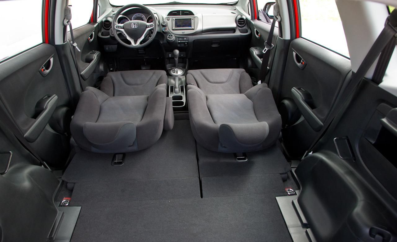 Honda Fit cargo space
