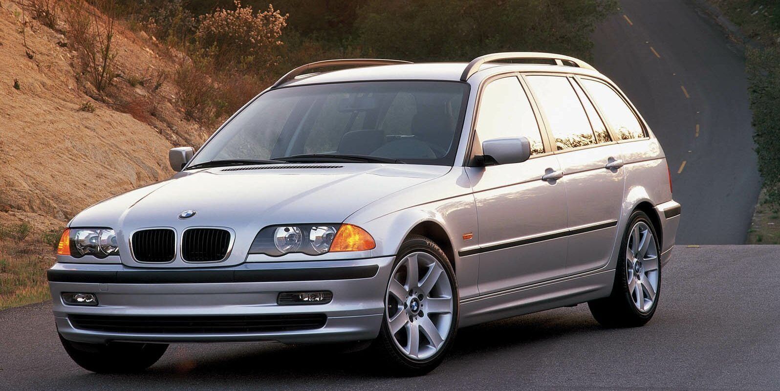 1999 BMW E46 Touring silver wagon