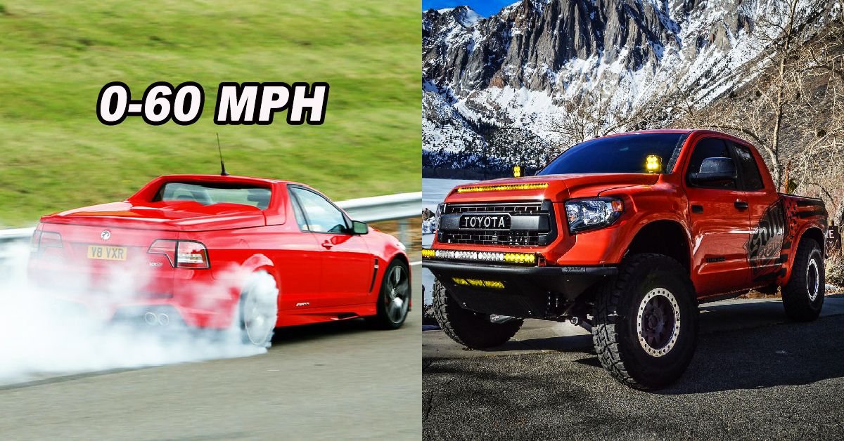 Fastest Non American Pickups That Go 0 60 Mph In Under 10 Seconds