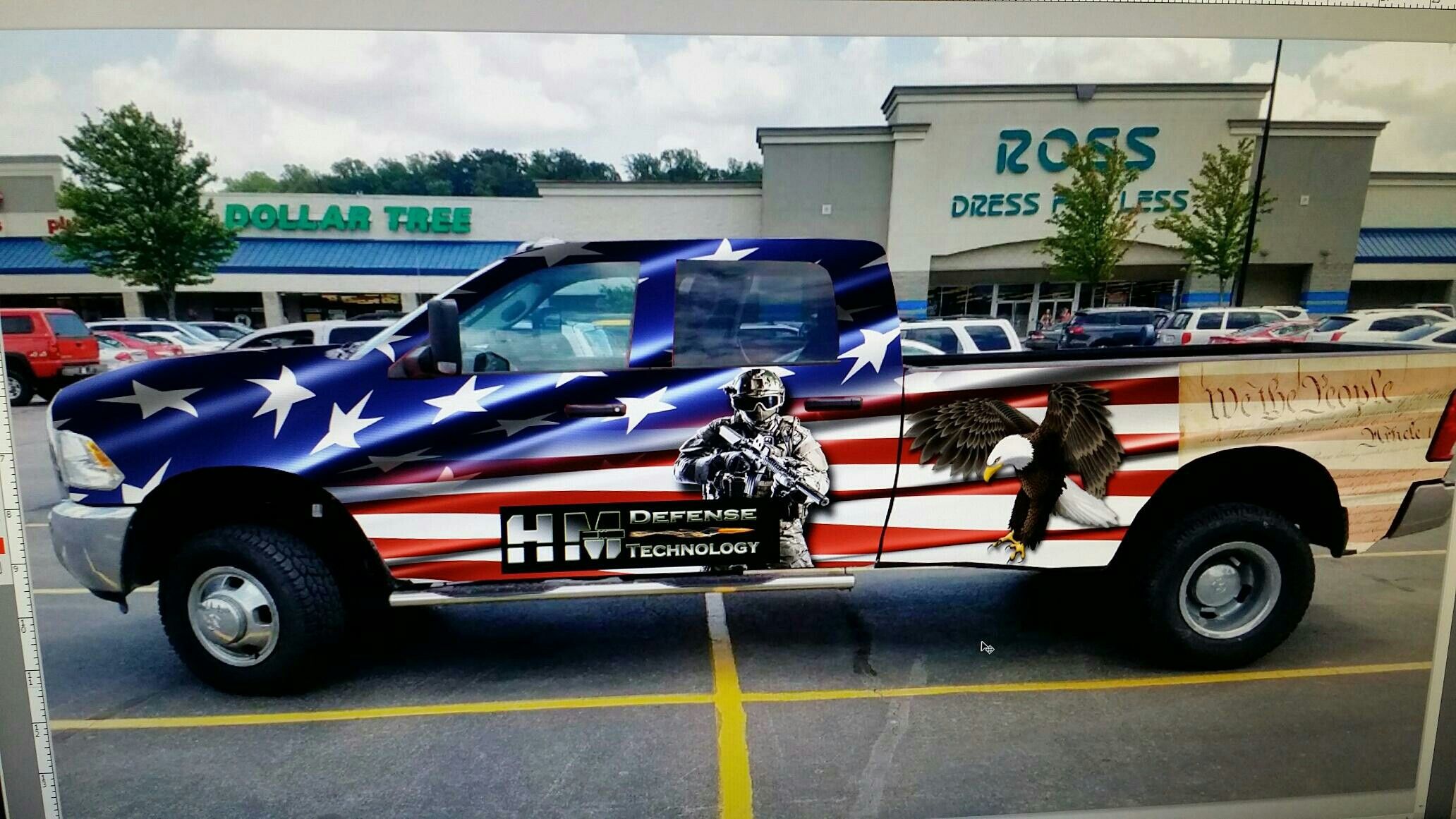 20 American Flag Car Wraps That Are Just A Little TOO Patriotic