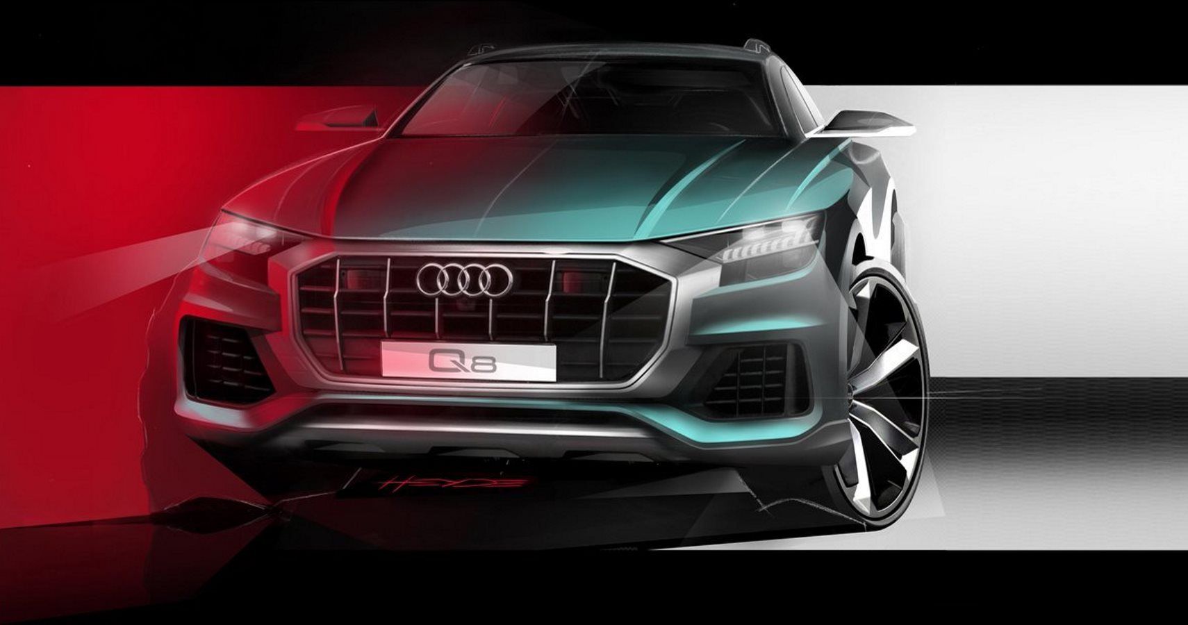 Audi Q8 Sketches Show Potential Front & Rear Ends