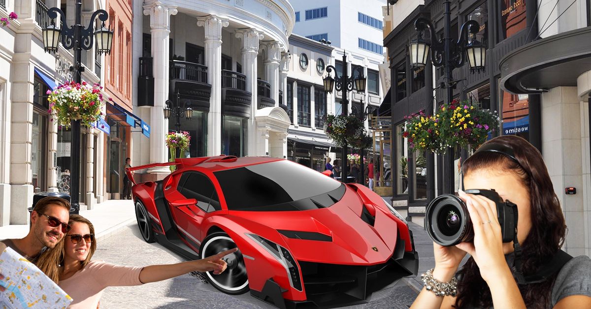 Which car are you hoping to catch on Rodeo Drive? 🌴 #OnlyOnRodeo