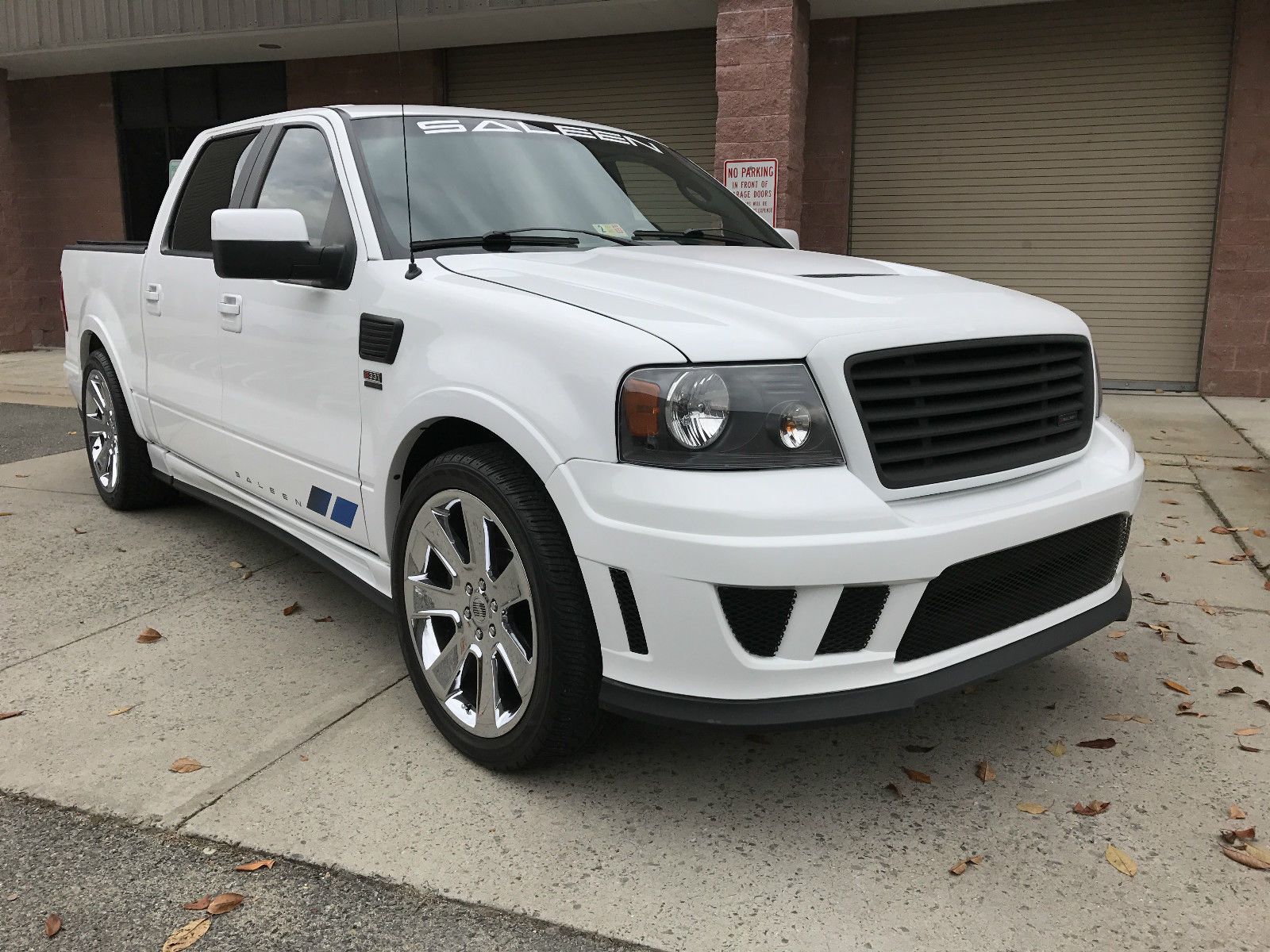 White Ford F-150 XL Saleen S331 Supercharged
