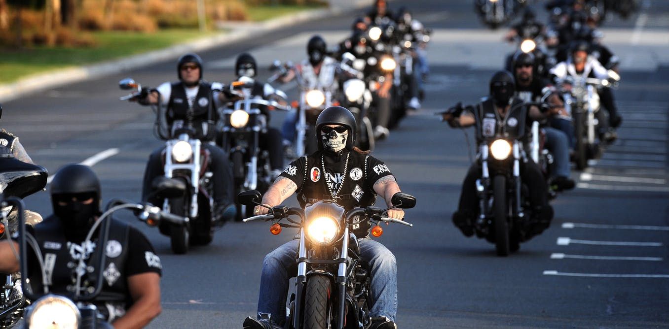 Motorcycle Club in Action