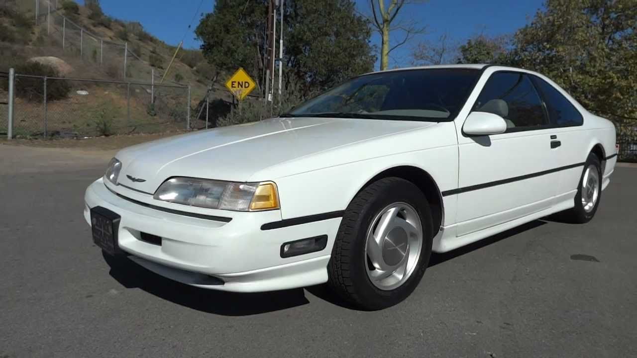 1989 Ford Thunderbird SC On View
