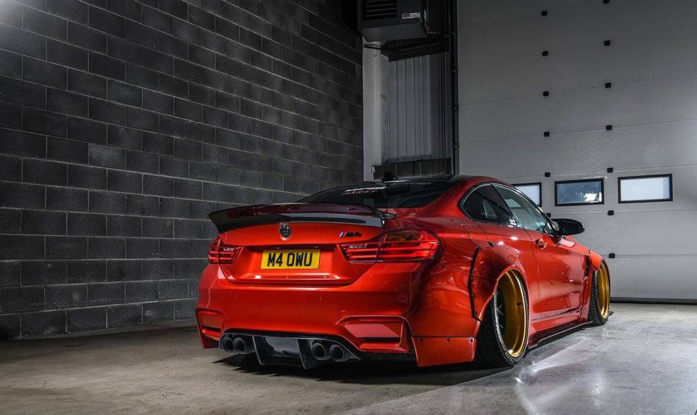 Liberty Walk Bmw M4 Check Out This Insane Mod Job