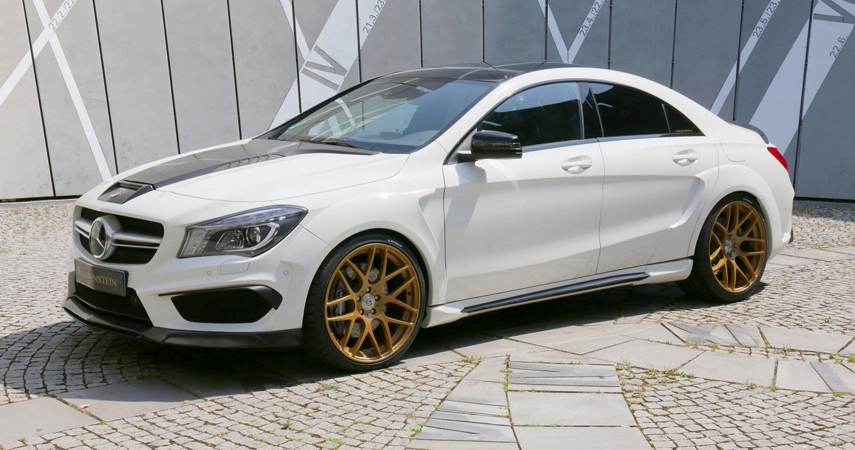 Mercedes-AMG CLA 45 Spotted Full Of Camouflage