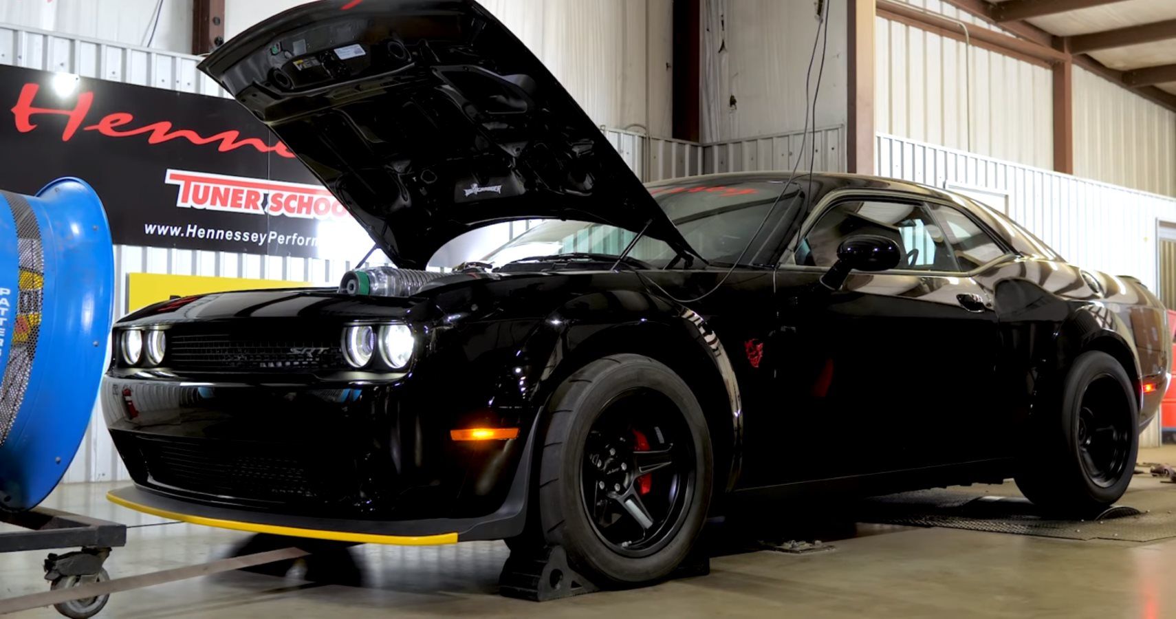Watch Hennessey’s Insanely Powerful HPE1200 Demon Go Through Rigorous Testing