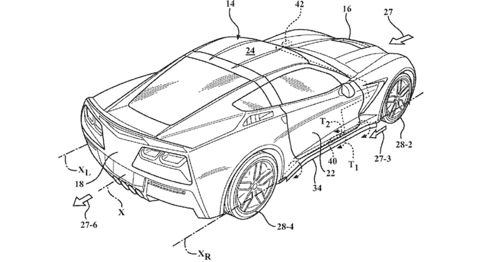 GM Patents Interesting Corvette Active Aero Additions