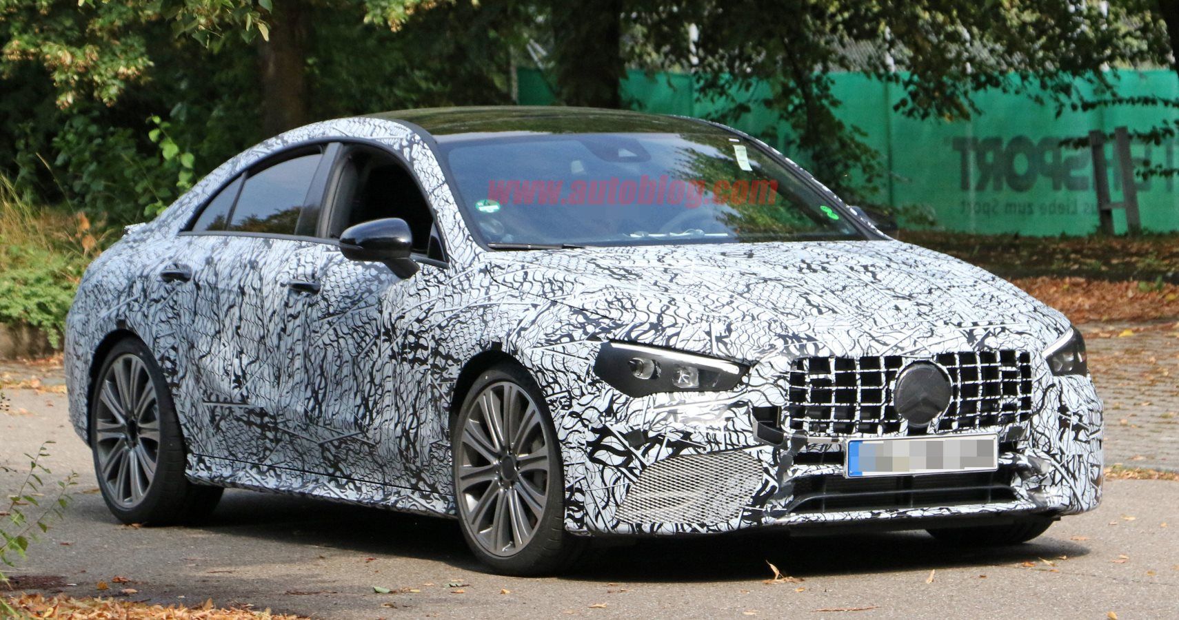 Mercedes-AMG CLA 45 Spotted Full Of Camouflage