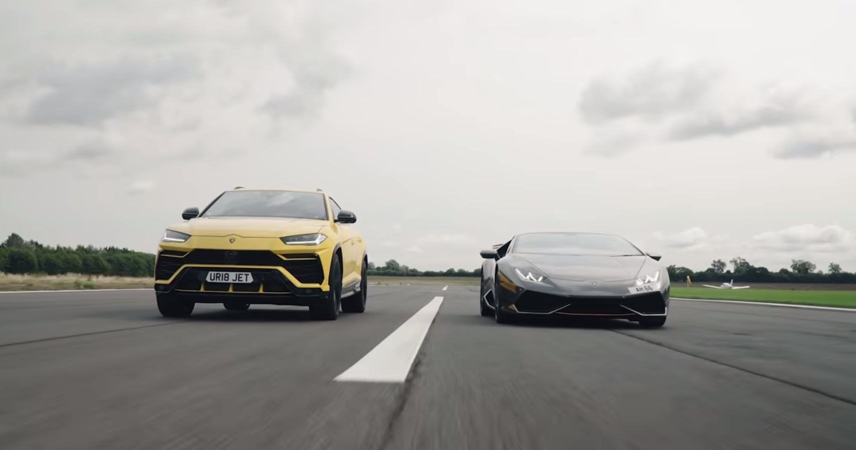 Urus & Huracan Race For Lamborghini Supremacy [Video]