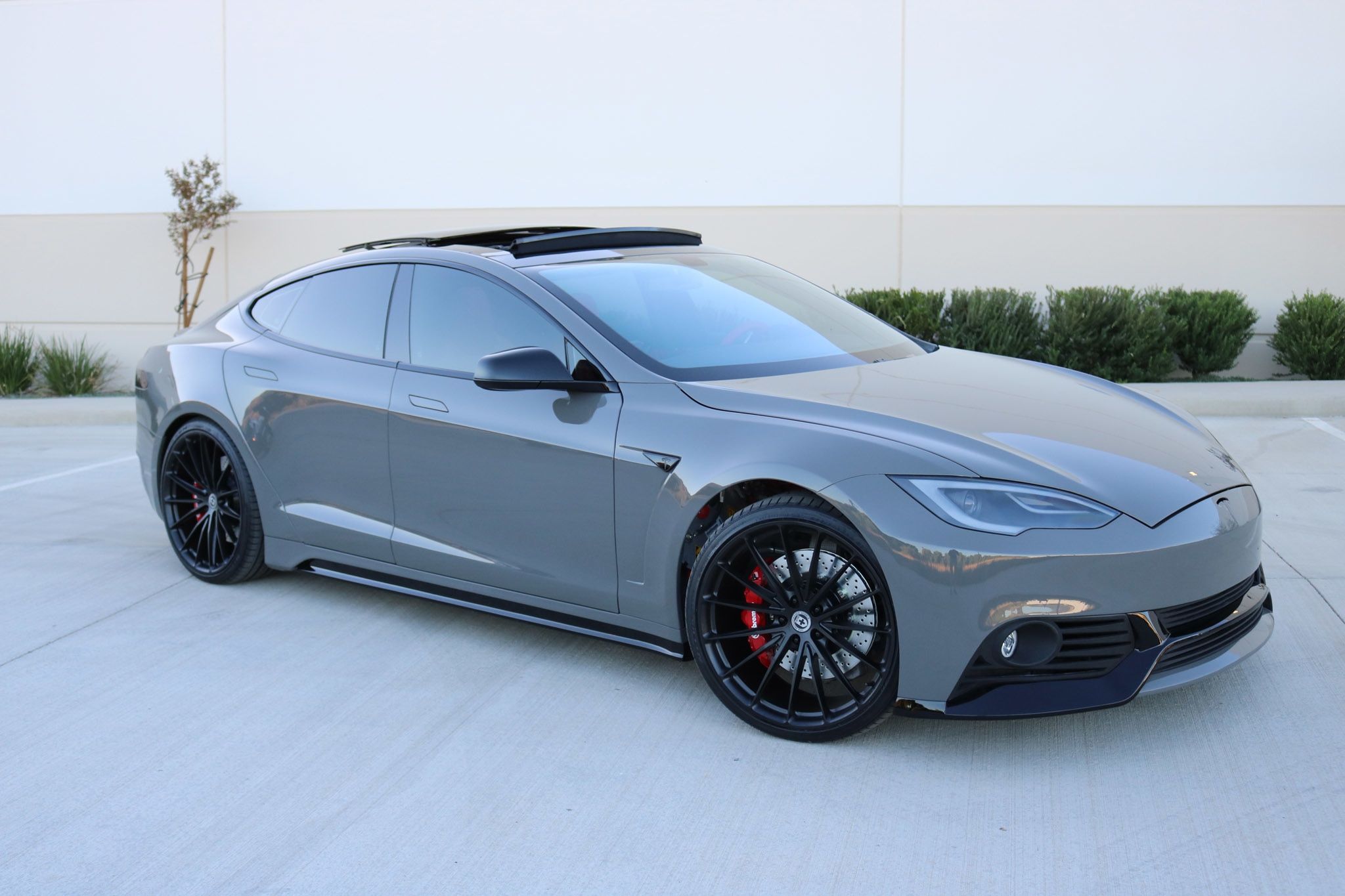 Tesla Model S modified