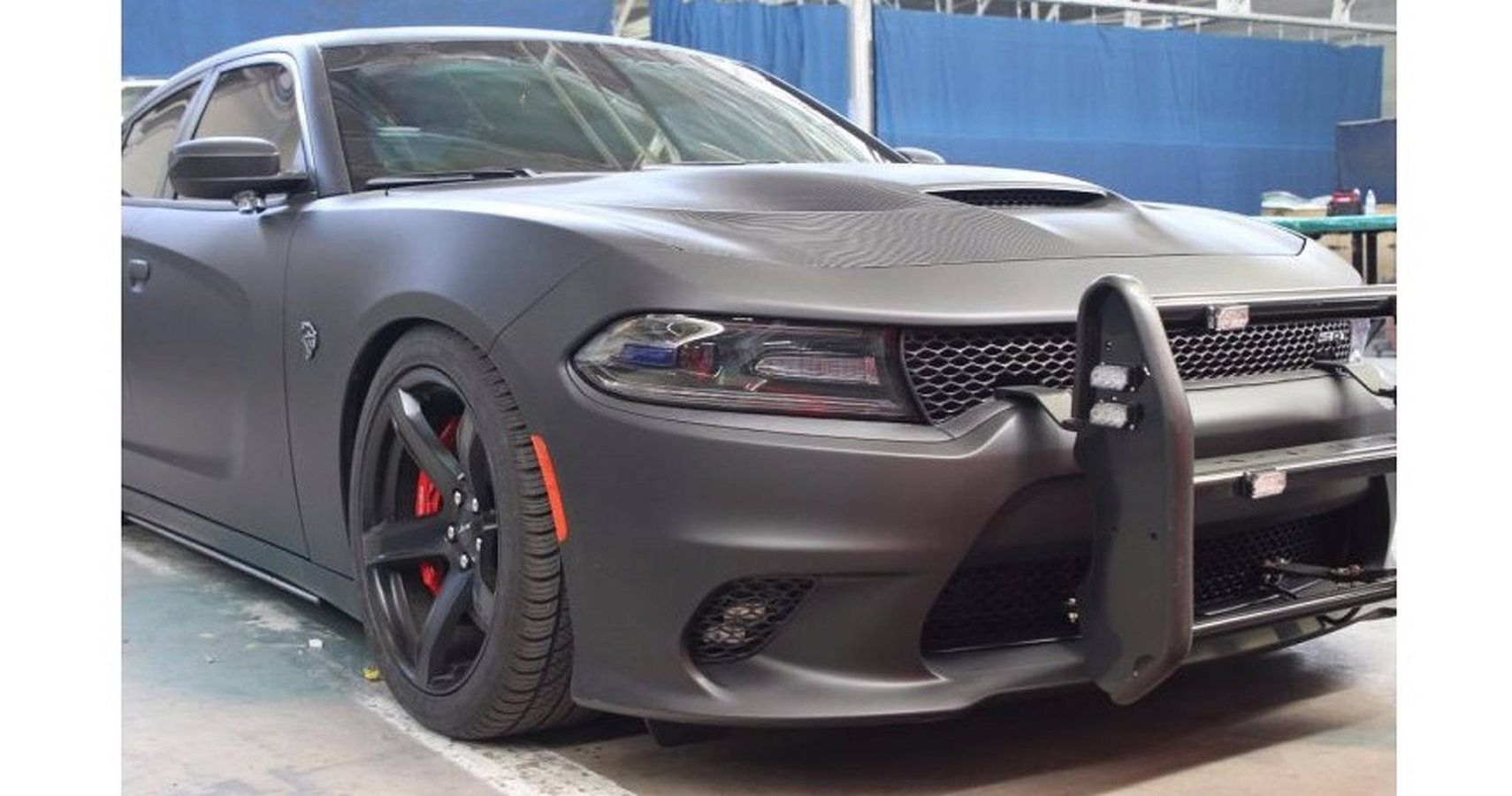 Check Out This AWD Dodge Charger SRT Hellcat Police Mod