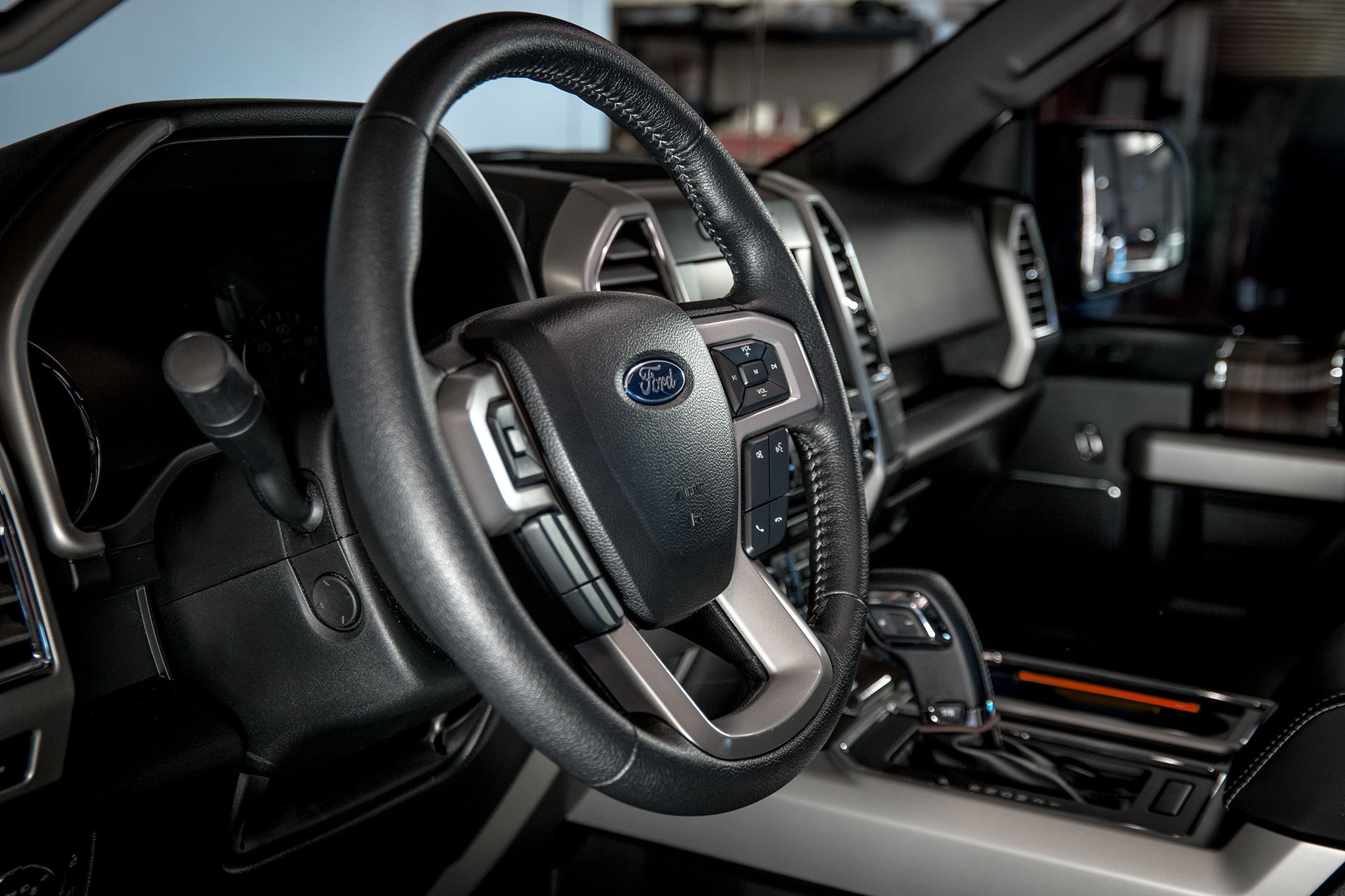 Ford pickup steering wheel