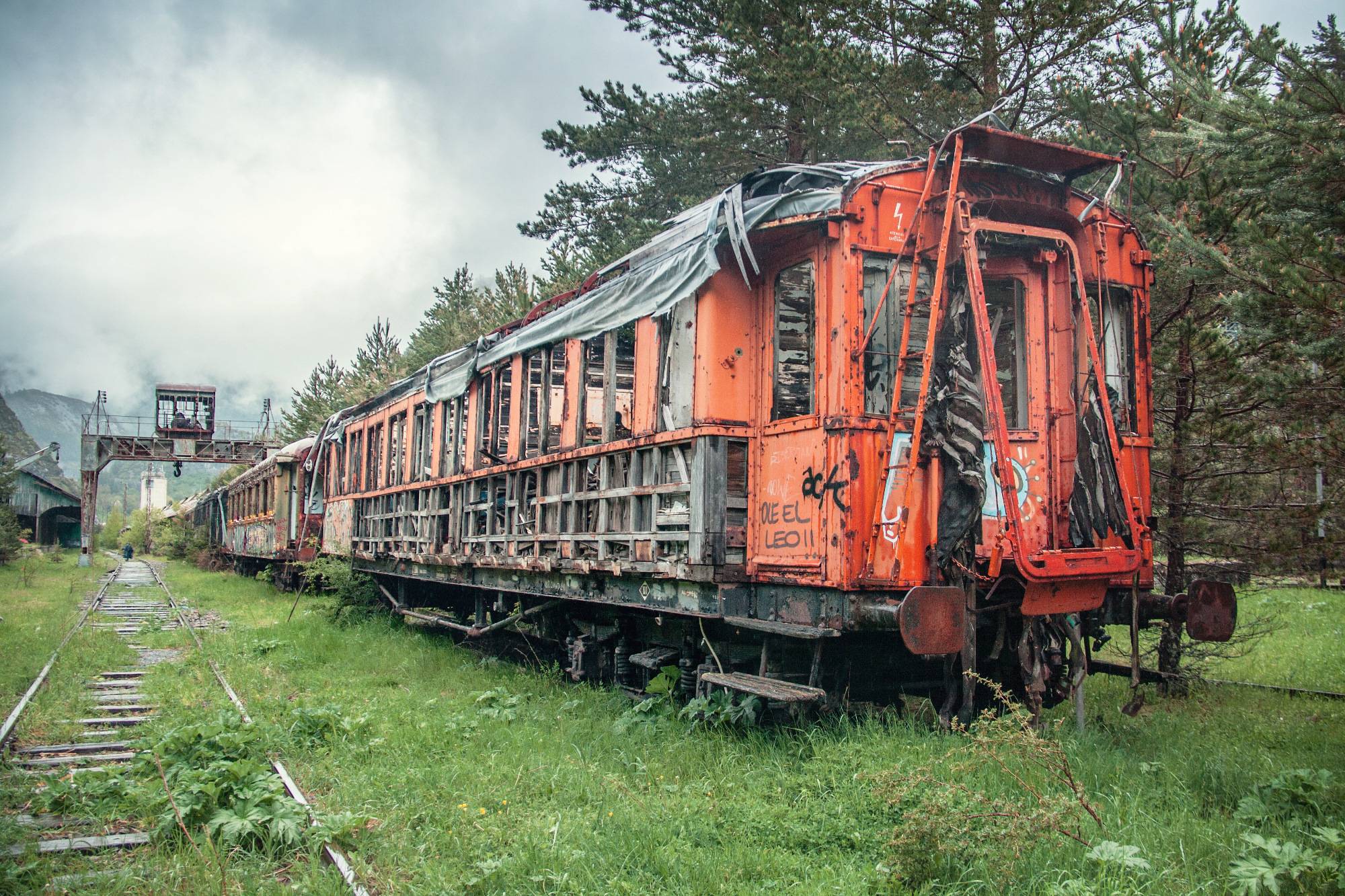 20 Most Amazing Abandoned Trains