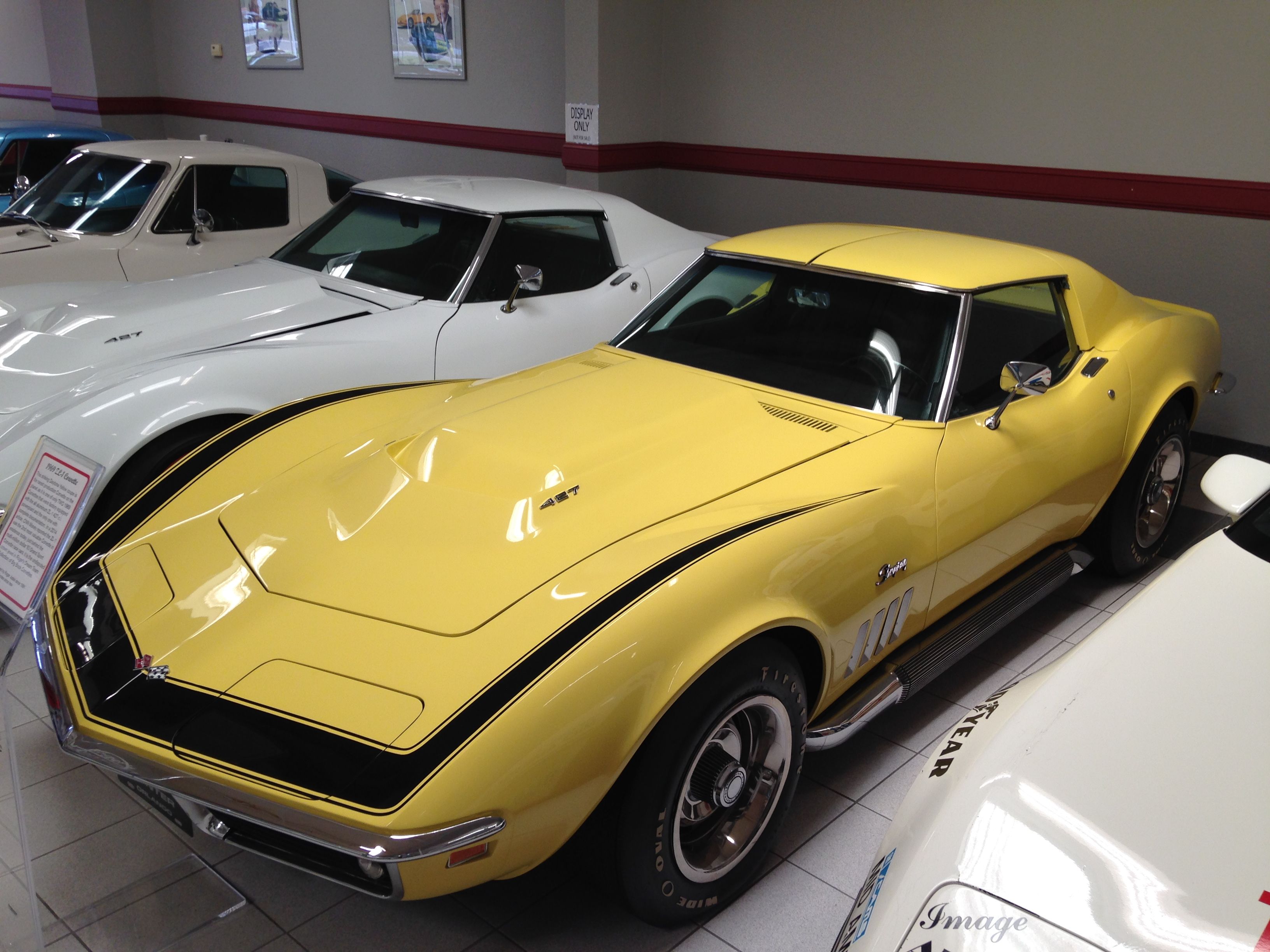 1969 Chevrolet Corvette ZL-1 (Yellow) - Front Right