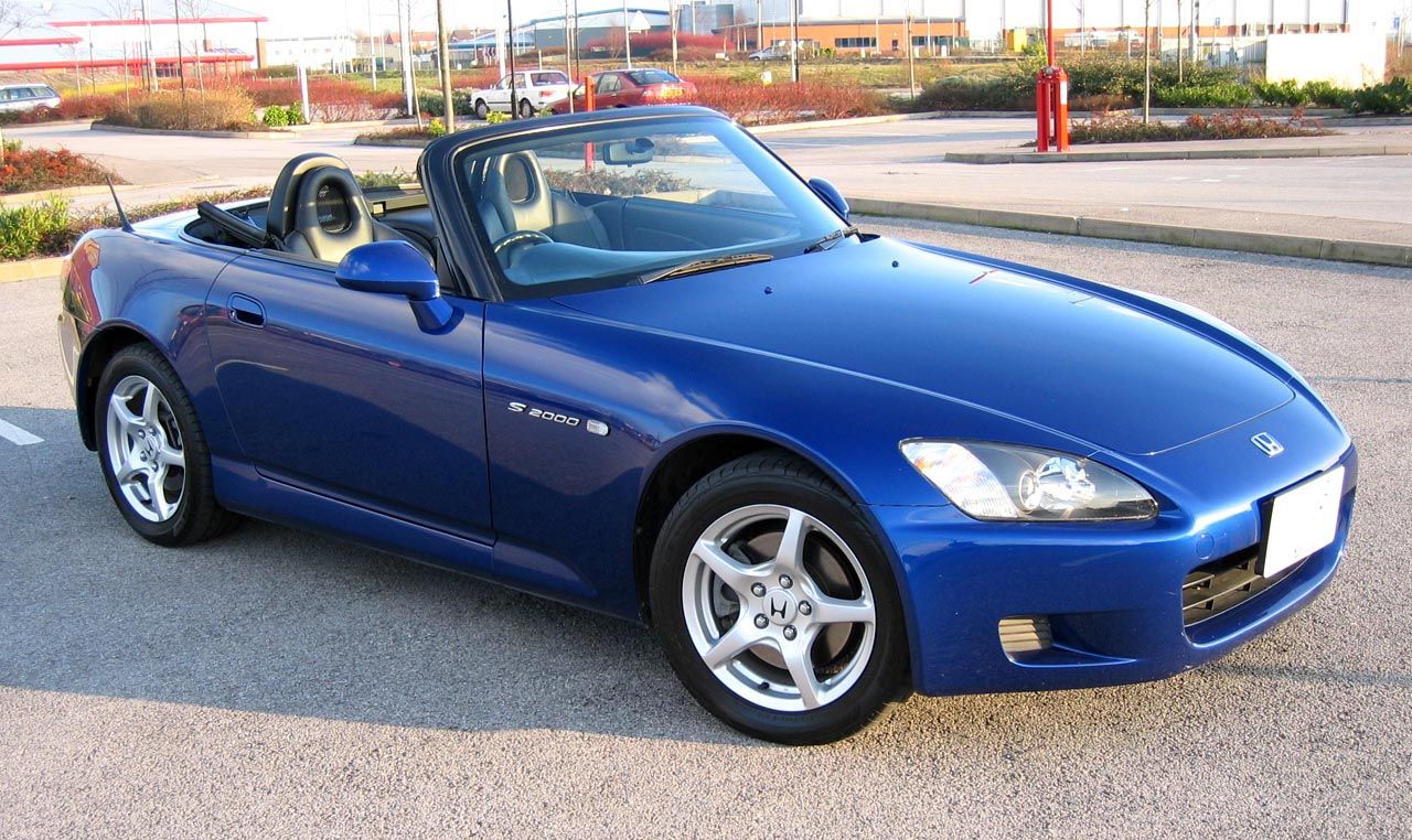 Blue 1999 Honda S2000
