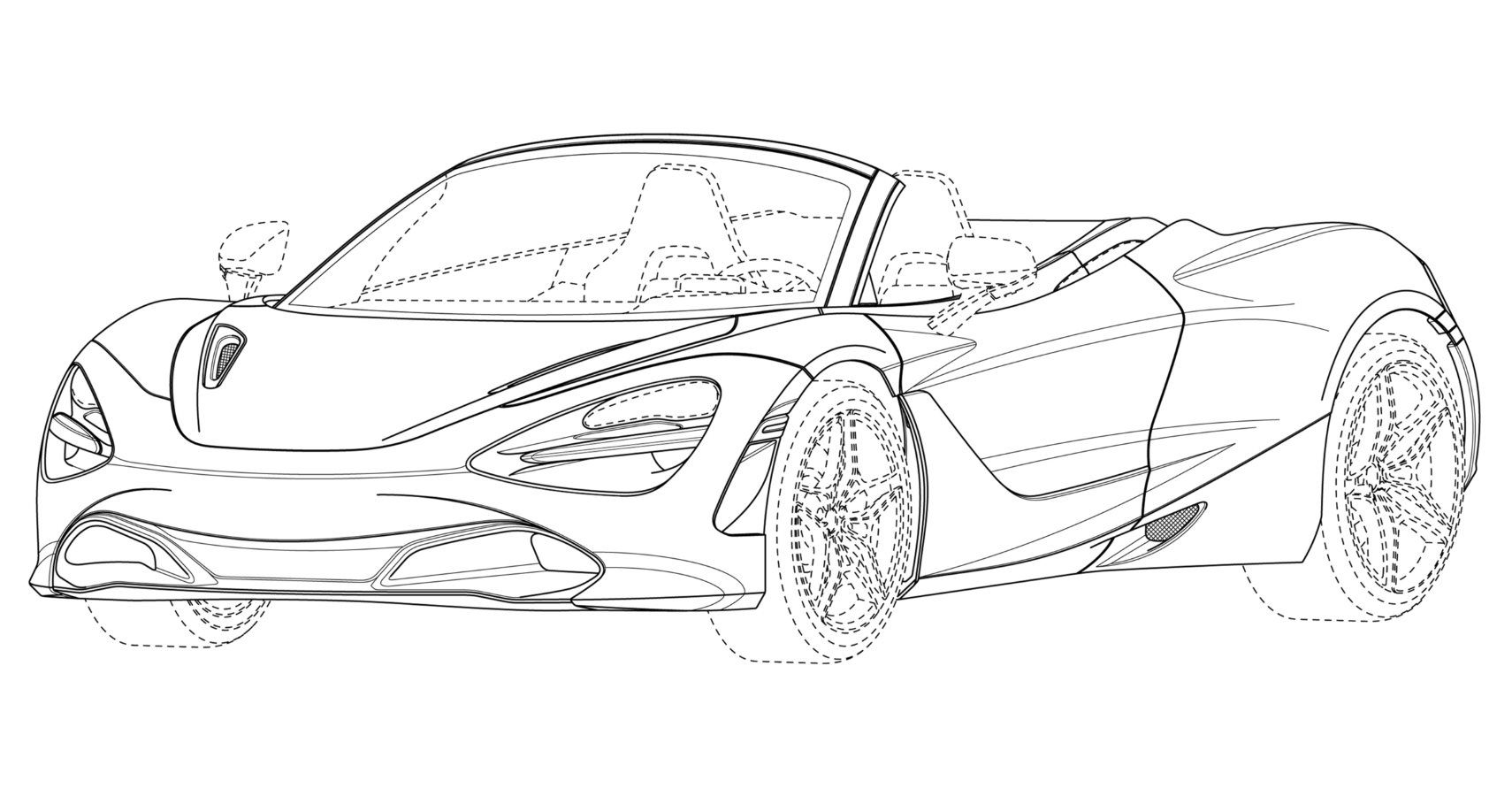 McLaren Spoils 720S Droptop With New Patents