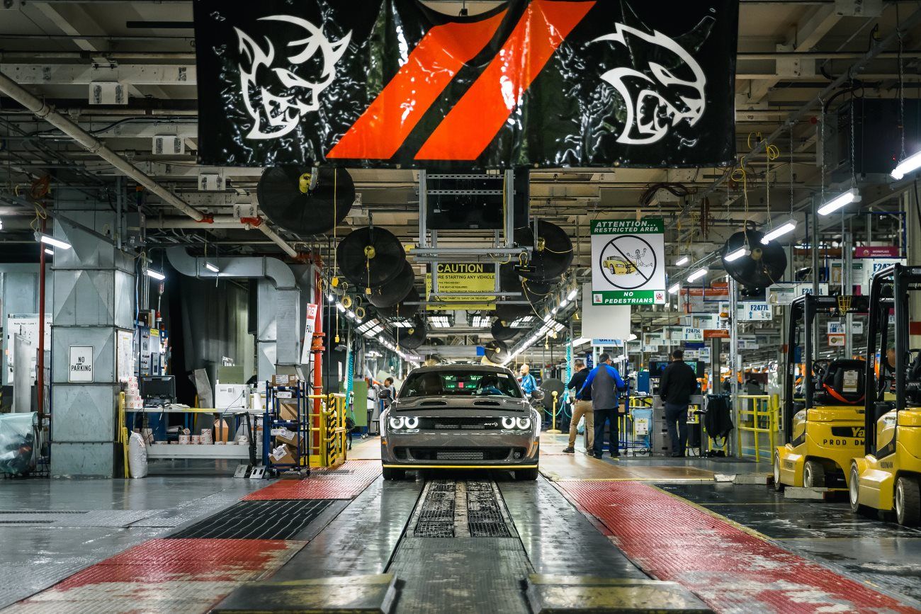 2019 Dodge Challenger Hellcat Redeye Rolls Off The Line To Replace The Demon