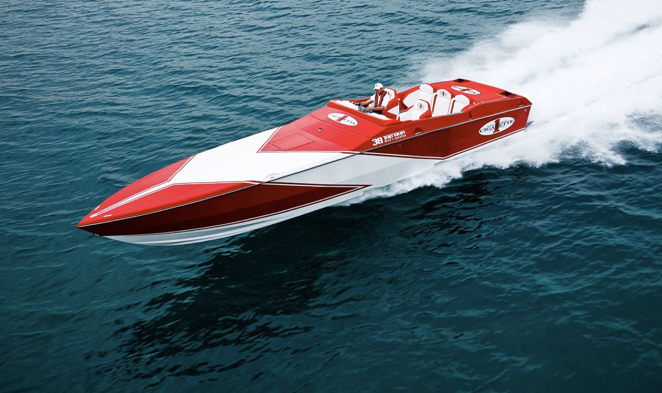 sharper image speed boat racing