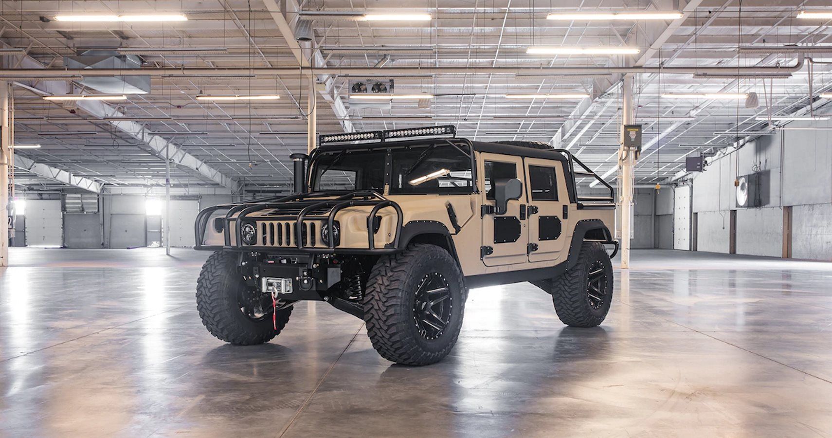 Mil Spec Revamps Hummer H1 To Make It Even More Of An Off-Road Monster