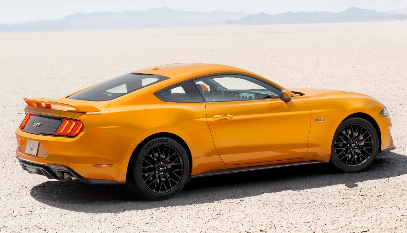 2018 Ford Mustang V8 GT with Performance Package in Orange Fury