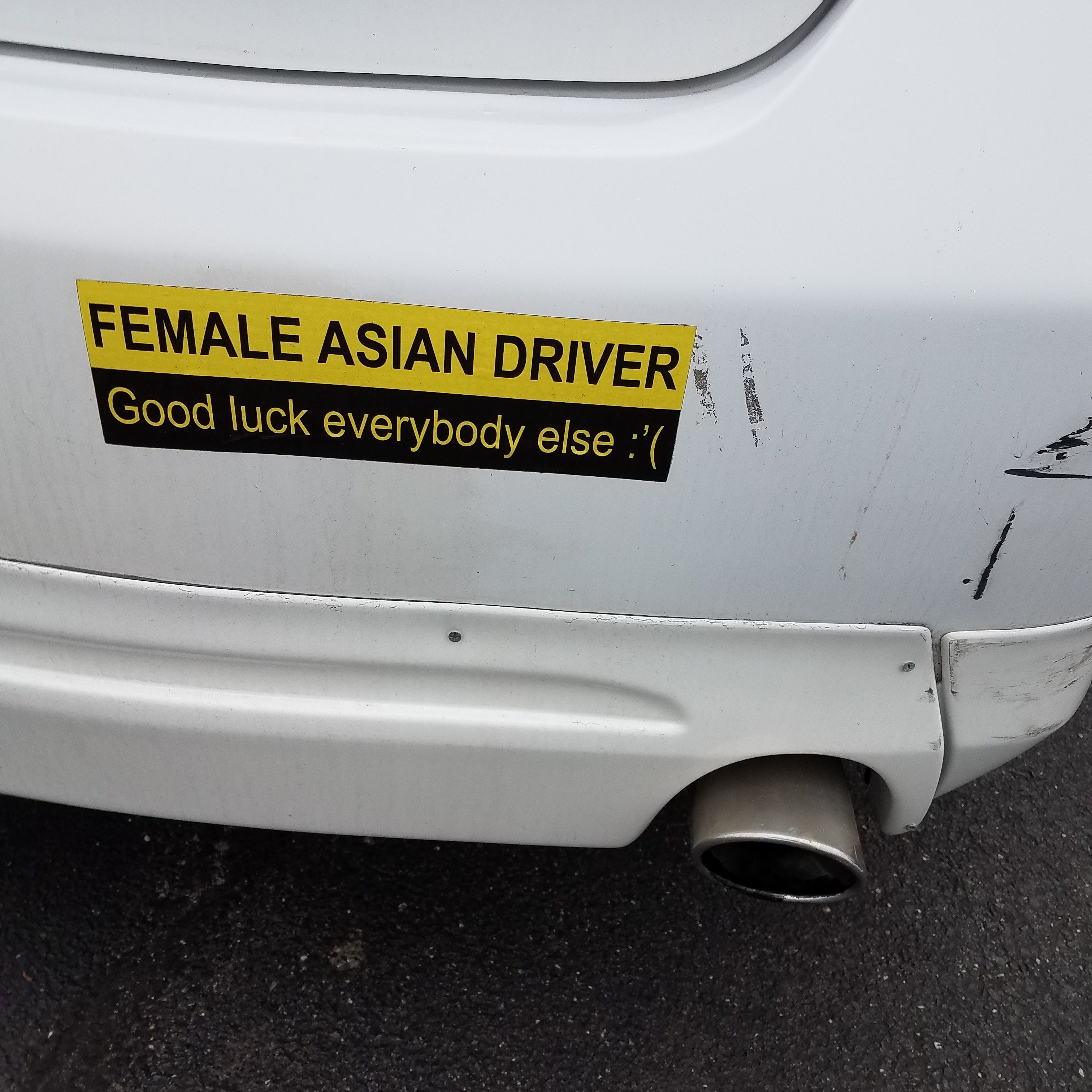 24 Tasteless Bumper Stickers We ALMOST Feel Bad For Laughing At