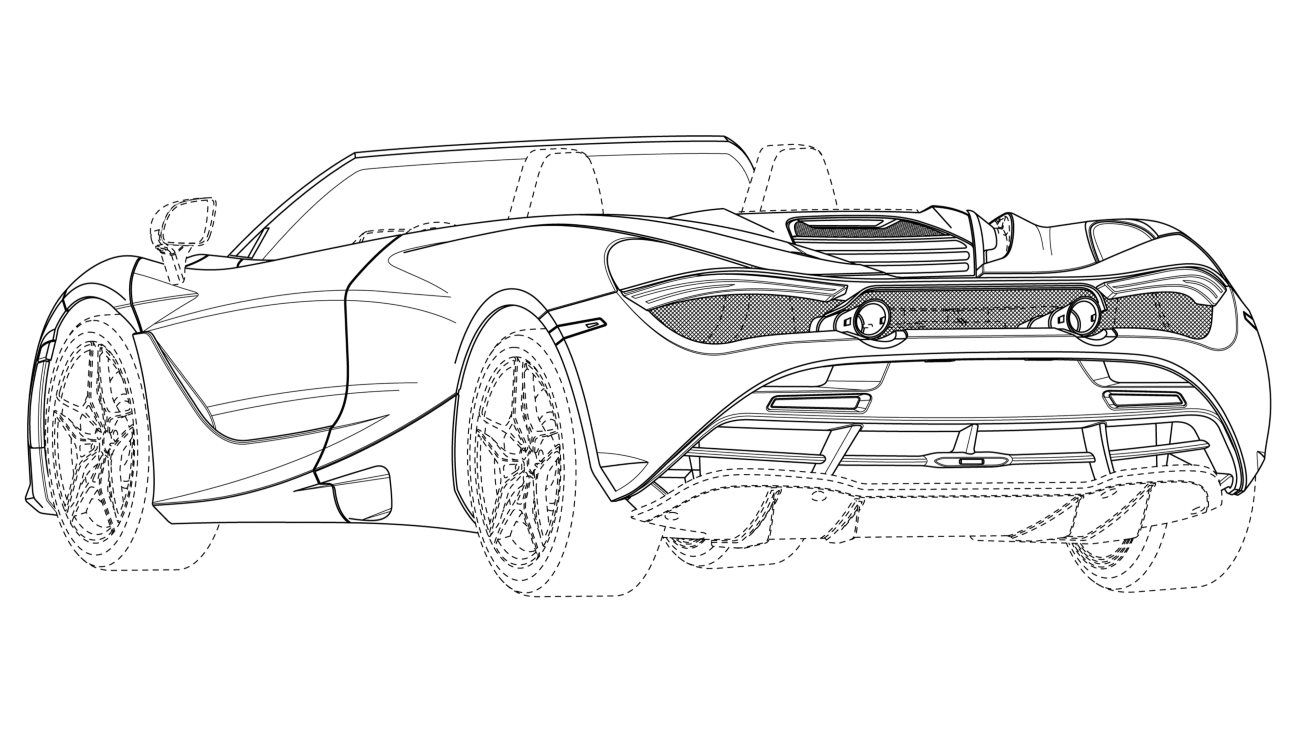 McLaren Spoils 720S Droptop With New Patents