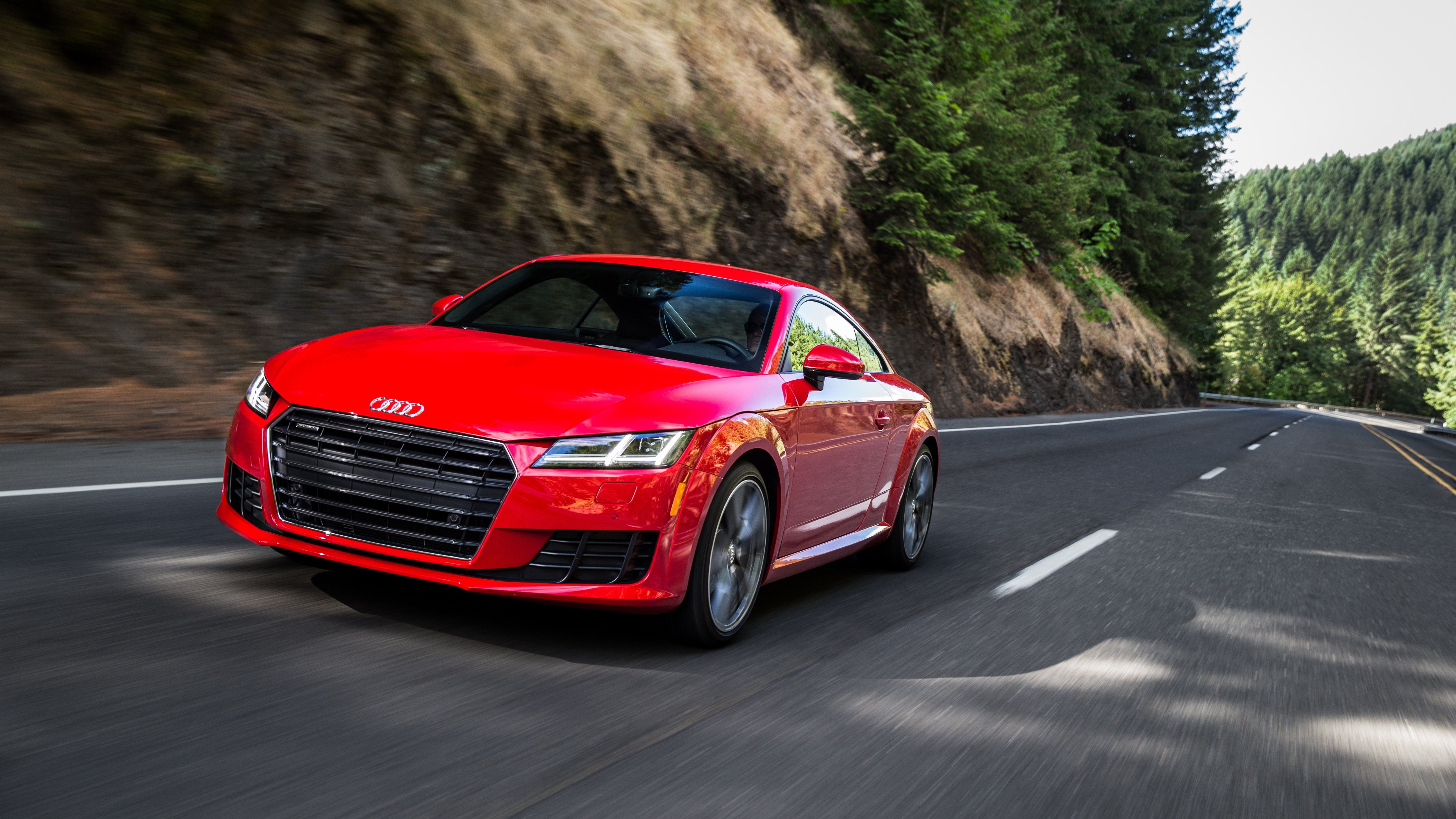 Red 2016 Audi TT Coupe