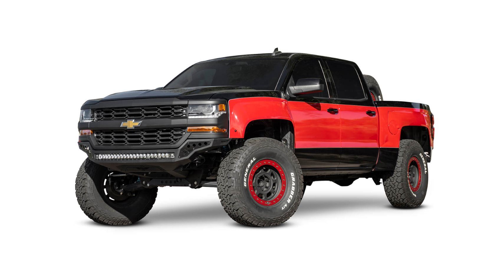Check Out Addictive Desert Design's Rock Fighter Bumpers For Chevy & GMC