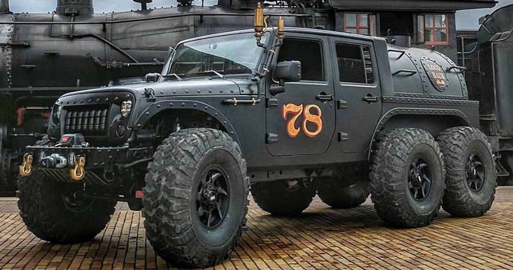 You Can Buy A SteamPowered Jeep Wrangler 6X6