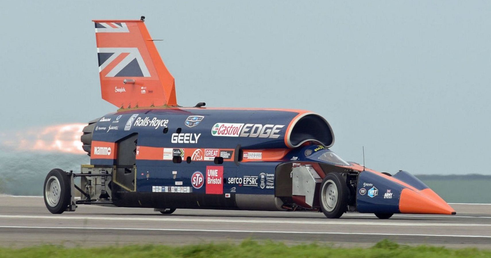 Bloodhound Supersonic Car Can Hit 1,000 MPH & Is For Sale At The Cost Of A McLaren