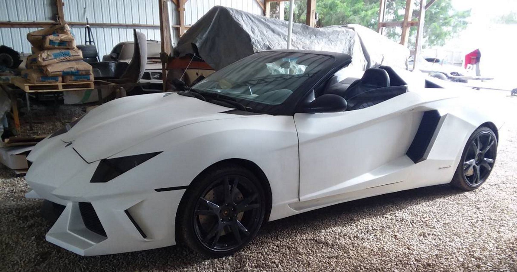 Someone Tricked Out Their Pontiac To Look Like A Lamborghini And It Looks Awful