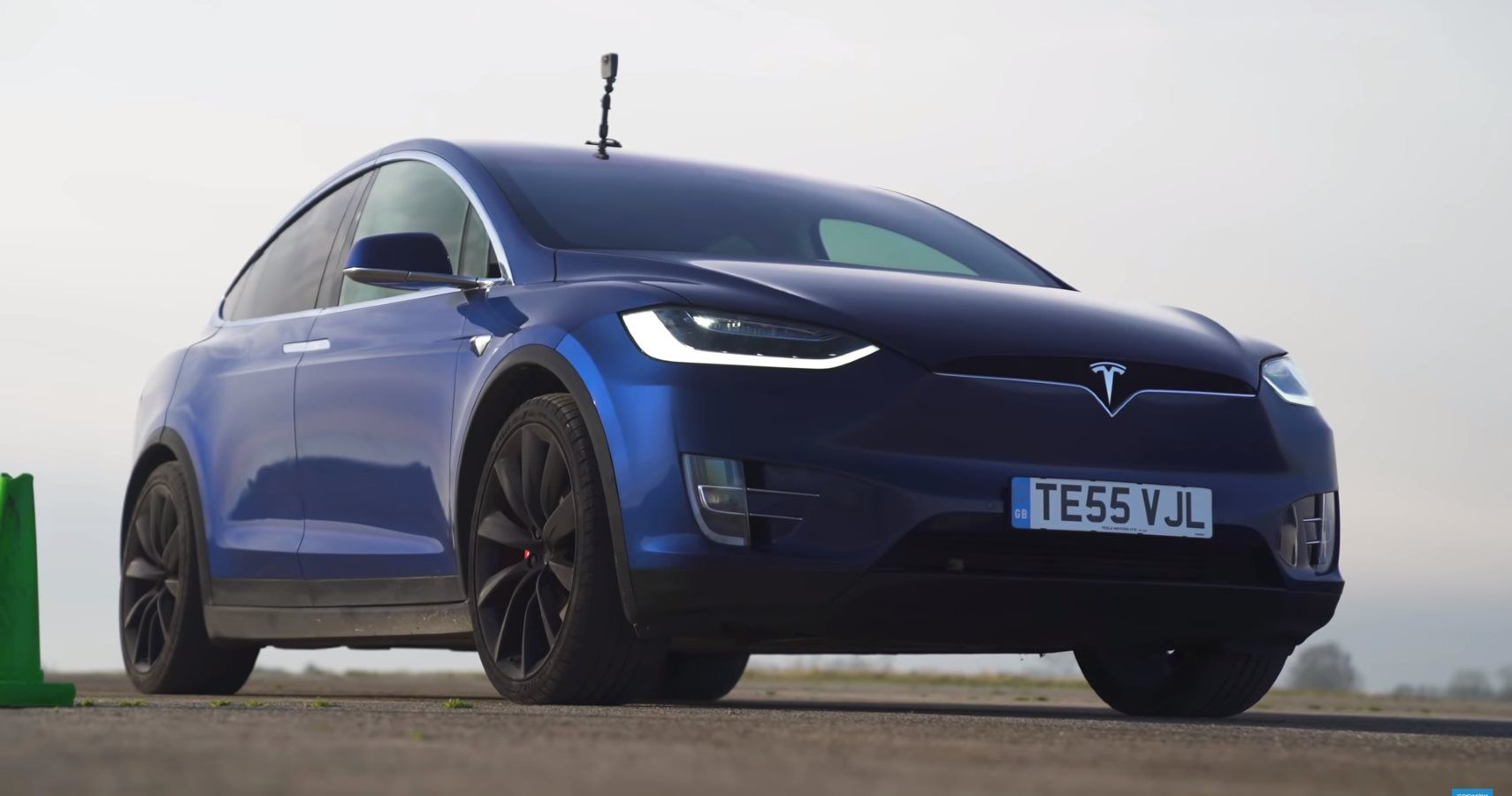 Tesla Model X Takes On Jeep Trackhawk And Mercedes-AMG GLC 63 In Drag Race Action
