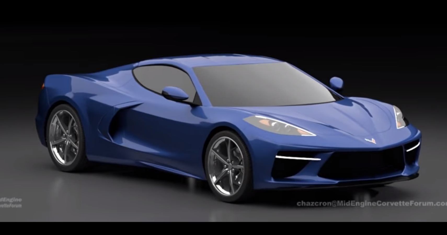 New Mid-Engined Corvette Renderings Offer Possible 360 View