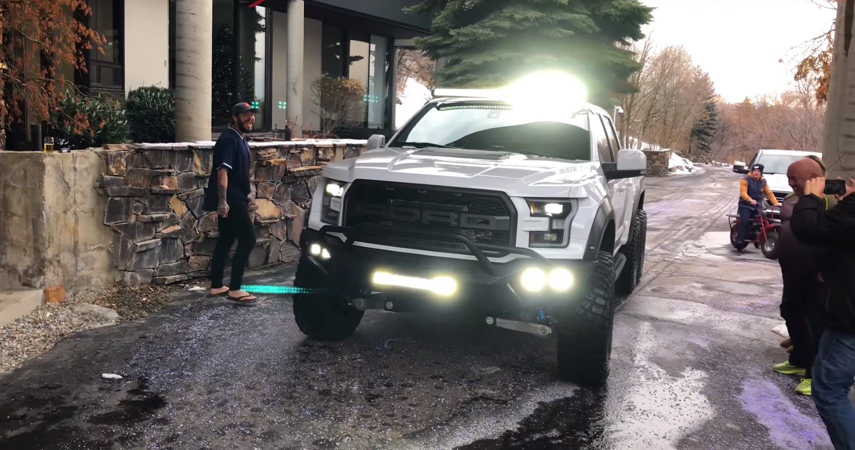 Watch: Post Malone Gets His All New Hennessey VelociRaptor 6x6