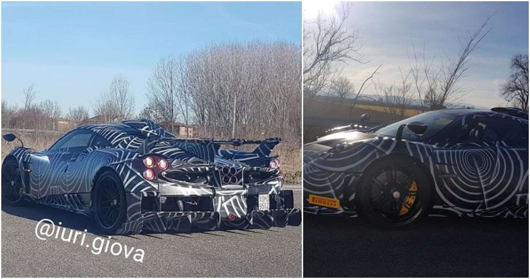 Mysterious New Pagani Huayra Spotted In The Wild