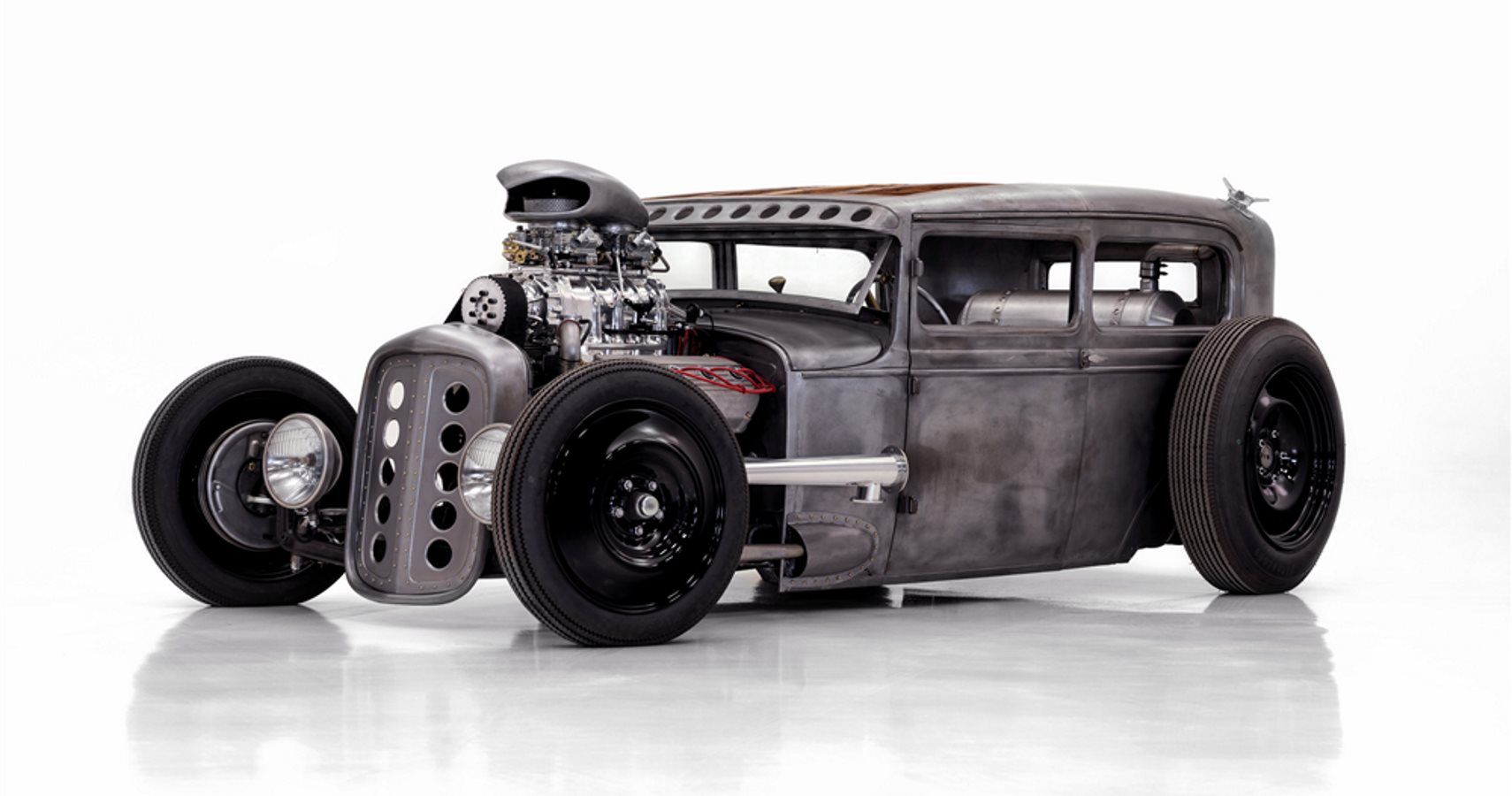This Insane 1930 Model A Hot Rod Hits Auction