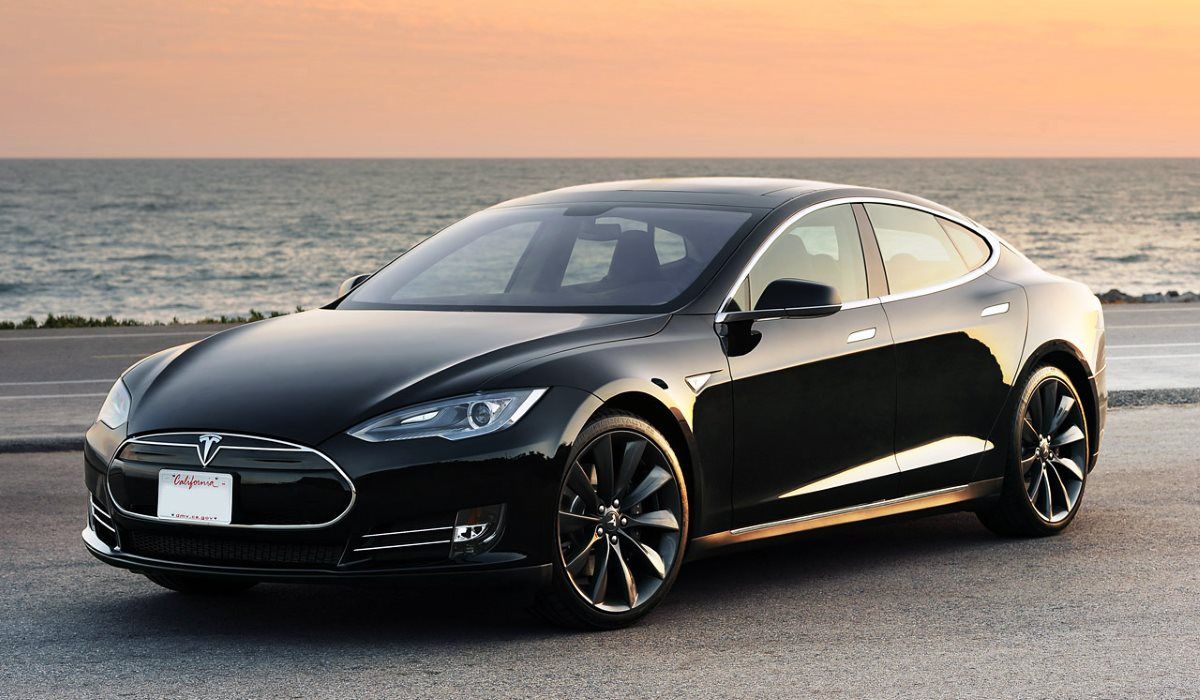 What the model S started as before conversion.
