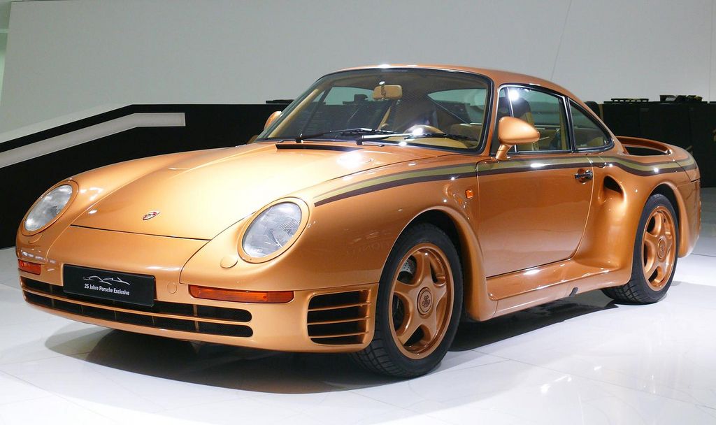 Porsche 959 Gold - Flickr