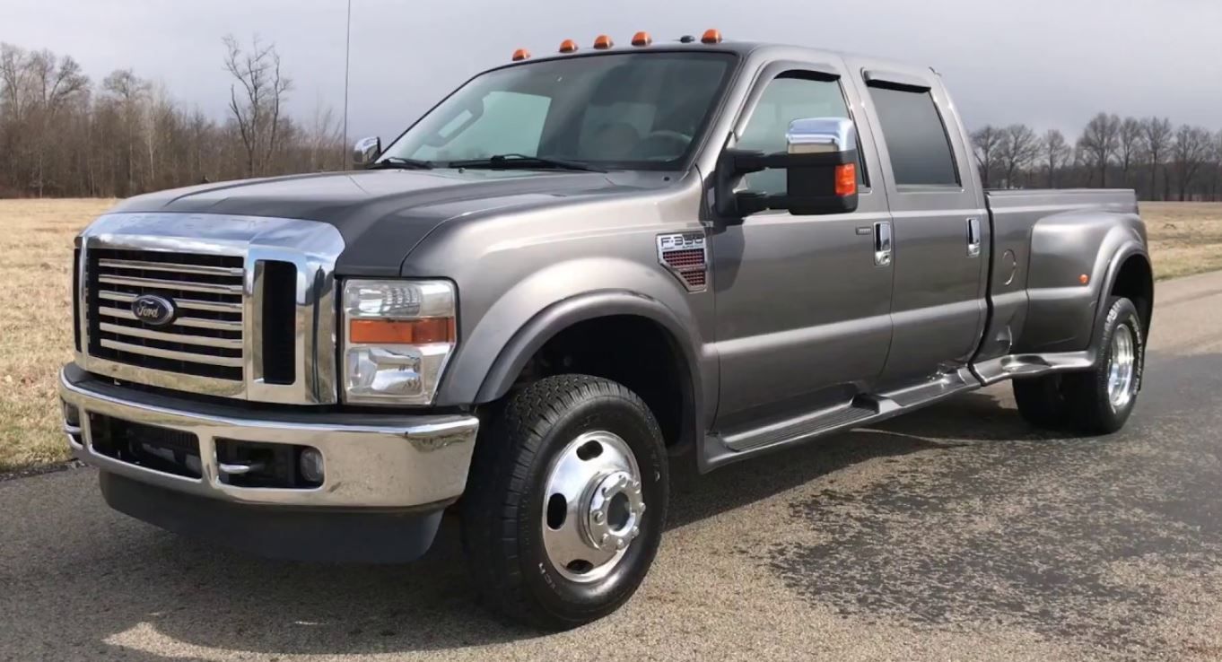 Gray 2008 Ford F-350