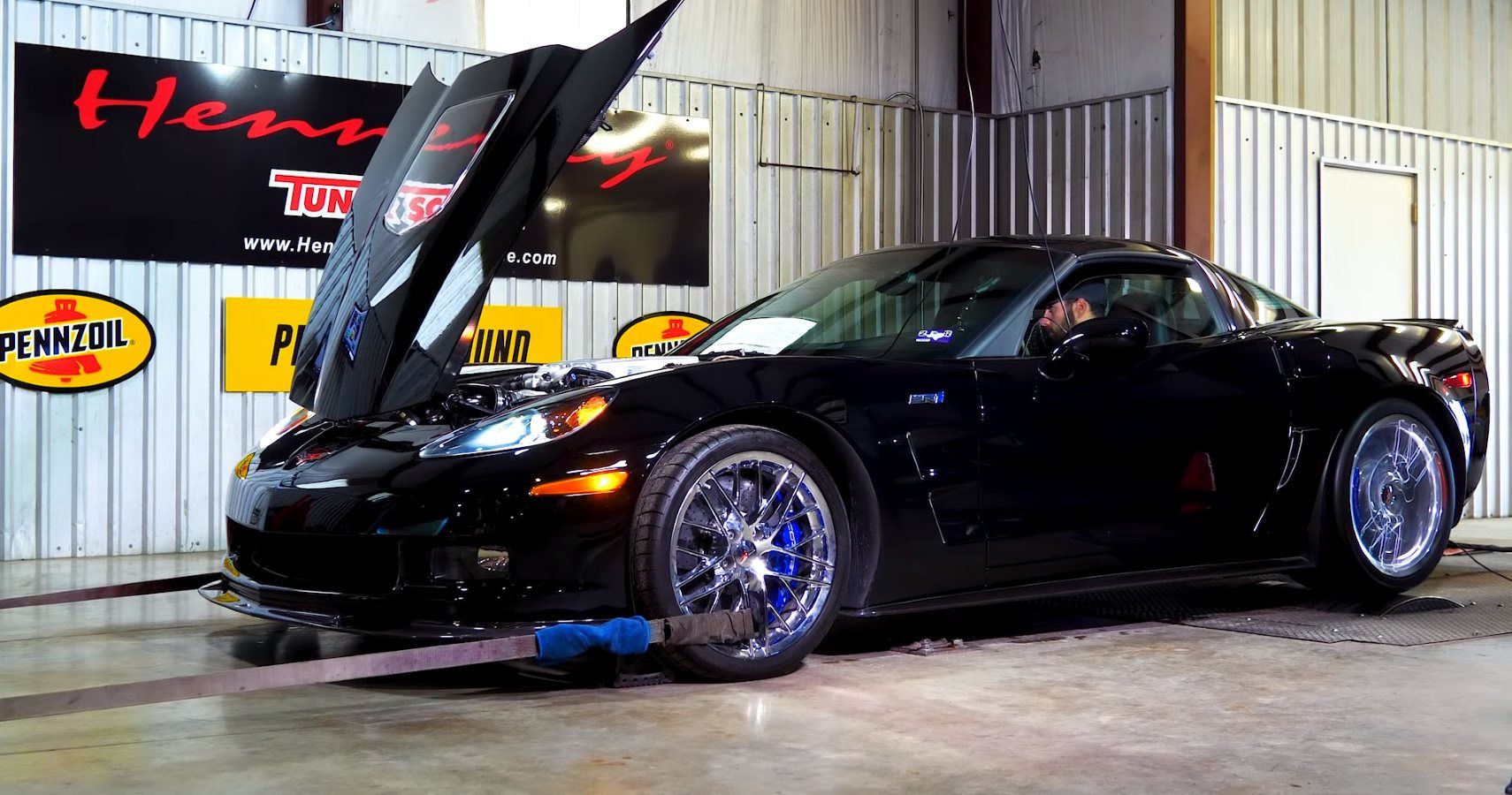 See How Much Power This Hennessey HPE750 C6-Gen Corvette Really Puts Out